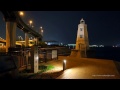 堺旧港の夜景 旧堺燈台 