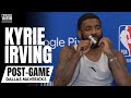 Kyrie Irving Responds to Anthony Edwards &quot;I Got You&quot; Talk, Growth Since Cleveland Cavs &amp; Luka Doncic
