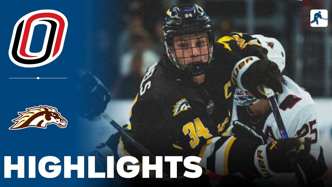 Omaha vs Western Michigan | NCAA College Hockey | Highlights - November 21, 2025