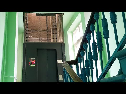 Видео: Ремонт старого лифта OTIS в сетчатой шахте. Нашли деньги в приямке!
