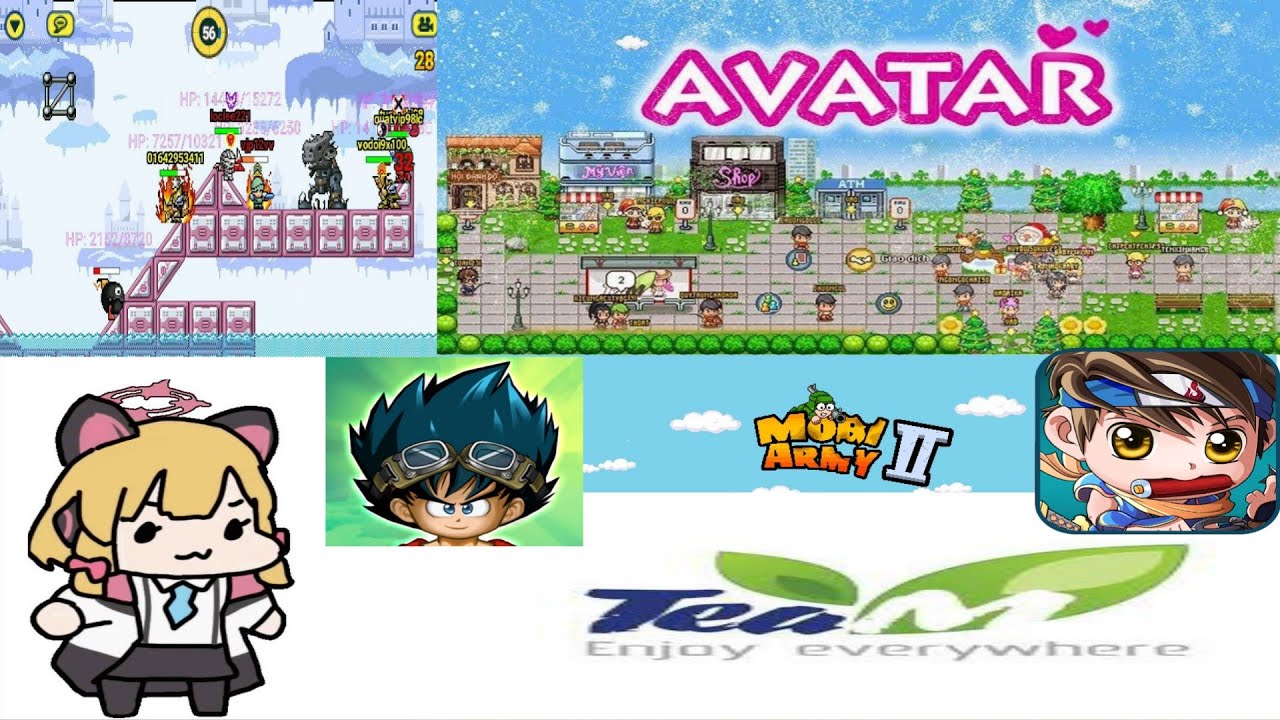 Teamobi Những Con Game Tuổi Thơ Huyền Thoại | game online của teamobi | avatar ...