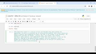 Learn Python|Lesson#36|| Default Dictionaries in detail ||#programming #python#coding