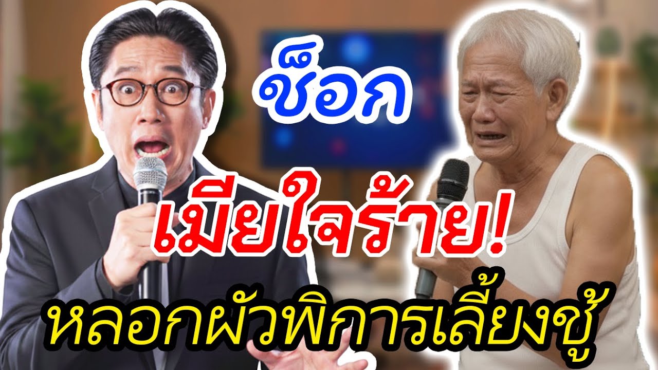 น้ำตาท่วมจอ! เมียใจร้ายหลอกเงินผัวพิการไปเลี้ยงชู้ ทิ้งให้สู้ชีวิตลำพัง