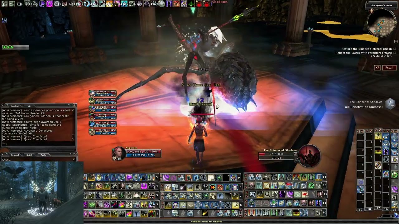 DDO R10 The Spinner of Shadows - First Life Static DC Wizard PoV