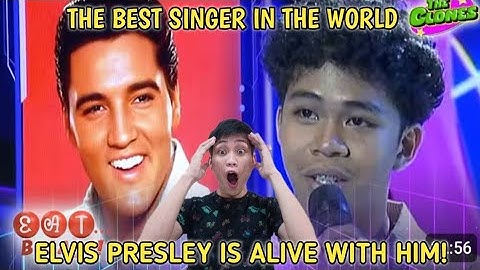 Eat Bulaga: Ka Voice ni Elvis Presley?! 😱 | THE CLONES| REACTION