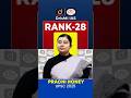 UPSC Result 2025 | Prachi Honey | Rank 28 | Drishti IAS English #UPSCMockInterview #upsc2025