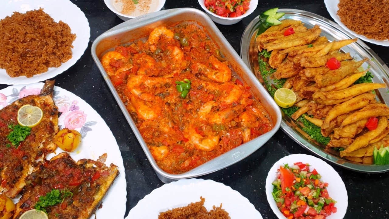 أوردر اليوم غير العادة والطعم فوق الرووووعة/أكلة سمك تفتح النفس