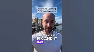 Trick To Succesfully Learning Any Language [Simple, Not Easy]