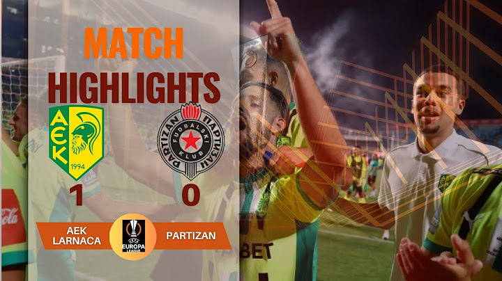 AEK LARNACA 1 0 PARTIZAN | HIGHLIGHTS 10-07-2025
