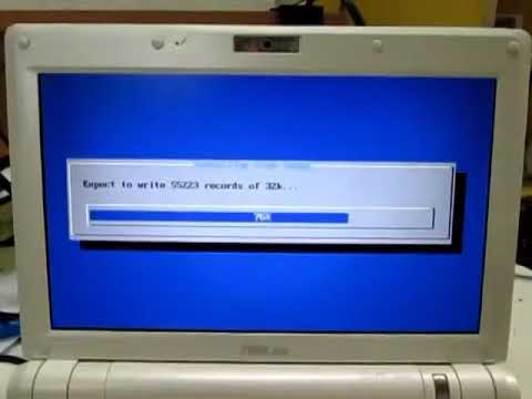 How to Recovery EeePC Linux on Asus EEE PC 900 from Image File
