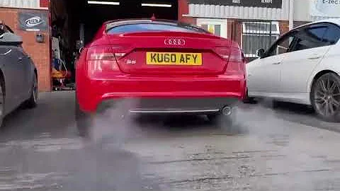 Audi S5 Dual Exit Back Box Delete