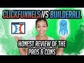 Clickfunnels Vs Builderall - HONEST Review Of The Pros and Cons