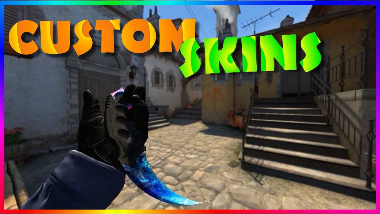 CS:GO MONTAGE- BUNNY HOP, CUSTOM SKINS, KARAMABIT! - YouTube