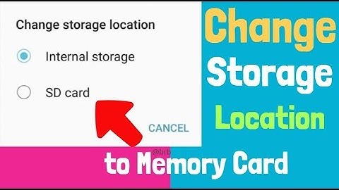 How to Change Default Download Location to SD Card - Use SD Card as Internal