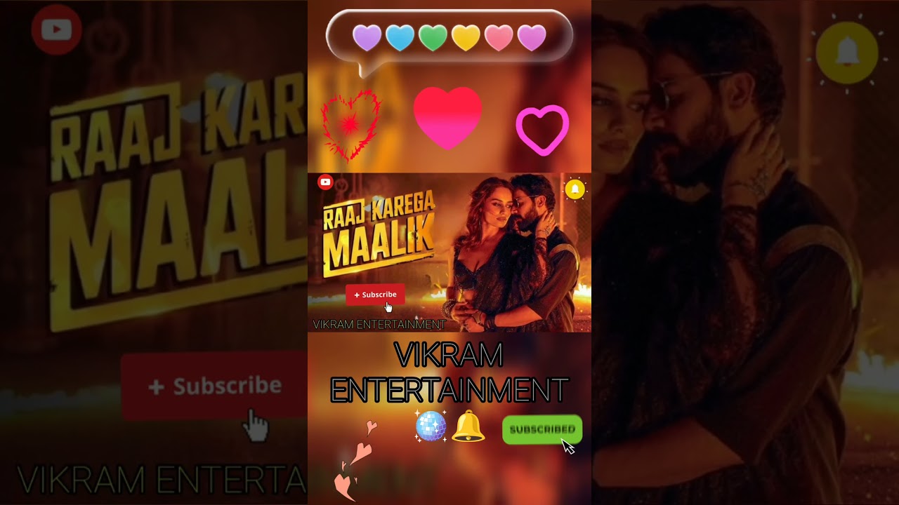 Raaj Krega Maalik | Official Bollywood-Style DJ Anthem 2025 | Vikram Entertainment | AI Sonu Music adlı videoyu YouTube'da izle Raaj Krega Maalik | Official Bollywood-Style DJ Anthem 2025 | Vikram Entertainment | AI Sonu Music adlı videoyu YouTube'da izle