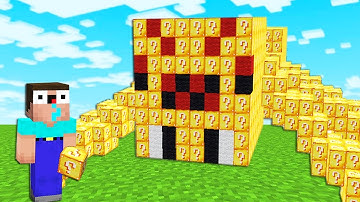 NOOB vs LUCKY BLOCK SPIDER MUTANT in MINECRAFT!