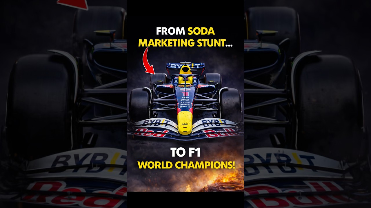 How Red Bull Transformed from a Marketing Team to F1 Champions🤯