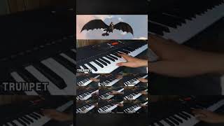 Test Drive - Orchestral Piano Cover (How to train your dragon theme song) #howtotrainyourdragon
