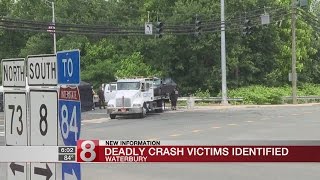 Police identify the 2 people killed in the Waterbury car accident