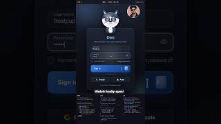 🔥 Amazing Animated Login Page Using HTML CSS & JavaScript | Husky Login UI 🐺