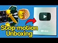 100k Playbutton Stop Motion Unboxing!