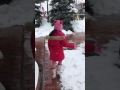 北海道2016年聖誕節Katy第一次雪地之旅