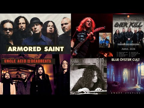 new Armored Saint album? - Marty Friedman new album - Overkill hire Ellefson - new Blue Oyster Cult