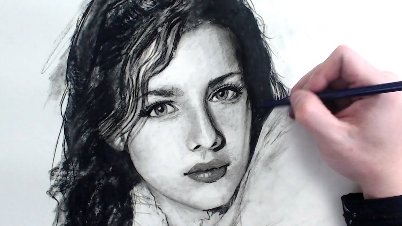 Most relaxing Art video you'll see - ThePortraitArt - YouTube