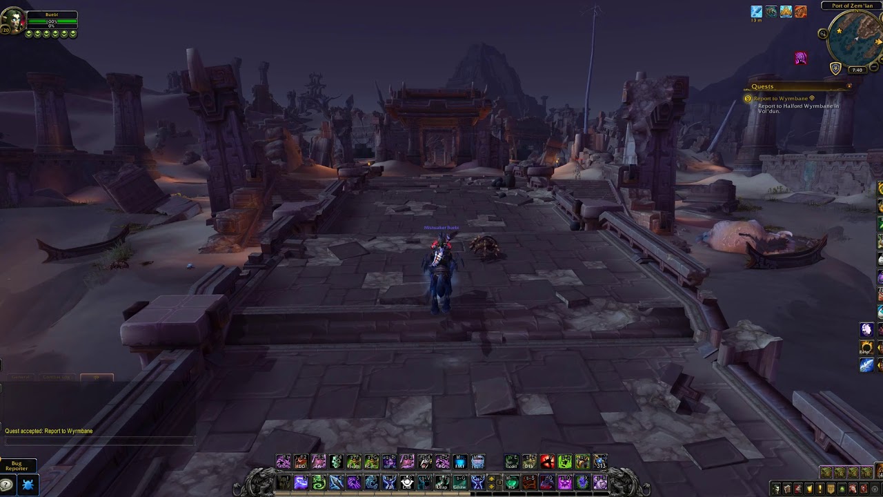 WoW quest - Report to Wyrmbane