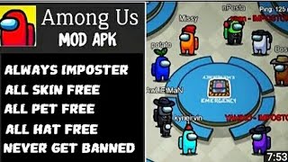 AMONG US MOD APK ALL UNLOCKED●ALWAYS IMPOSAR NO PASSWARD screenshot 2
