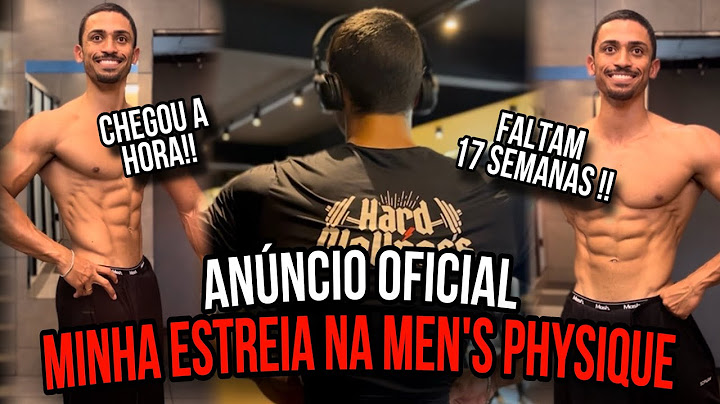ANUNCIO OFICIAL - MINHA ESTREIA NA MEN’S PHYSIQUE 2025 !!!