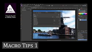 Macro Tips for Affinity Photo