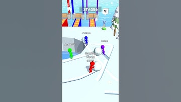 Snow Race Mobile Gameplay Level 6 #shortsvideo #youtubeshorts