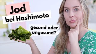 Jod bei Hashimoto: Essentiell oder gefährlich? (Jodmangel, Jodsalz, Schilddrüse) #fraghannah