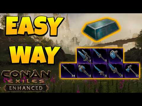 How to Unlock All Obsidian Tools & Craft Obsidian Tools Location in Conan Exiles