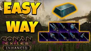 How to Unlock All Obsidian Tools Craft Obsidian Tools Location in Conan Exiles