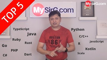 Top 5 Programming Languages 2021 | MySirG.com