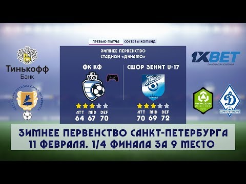 Видео к матчу ФК КФ - СШОР Зенит U-17