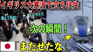 【海外の反応】「日本の新幹線は最強だ…」大雪にも負けない新幹線の勇姿に各国が絶賛の嵐！