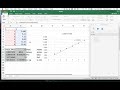 Using LINEST function in excel on a Mac