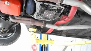 th350 transmission filter change on the 67 chevelle pt1