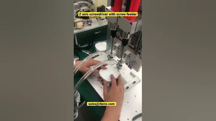 Z axis screwdriver with auto screw feeding system