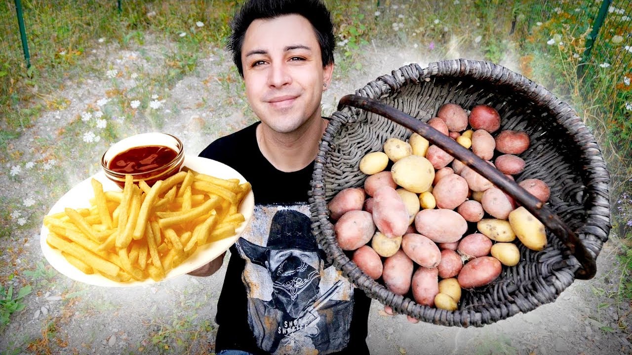 JE RÉCOLTE MES FRITES DANS LA NATURE ! (2019)