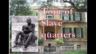 Strange experience: history tour of slave quarters in Savannah, Georgia