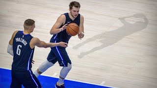 2020-21 Dallas Mavericks Players Shooting Dirk Nowitzki's One-Legged Fadeaway | RESPECT