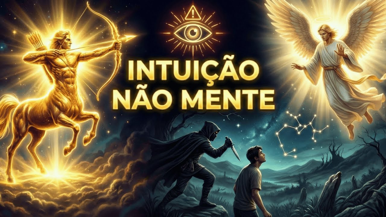 Sagitário: Se Sentir ISSO, Pare Tudo! Seu Anjo Traz um Alerta Urgente Contra a Traição.