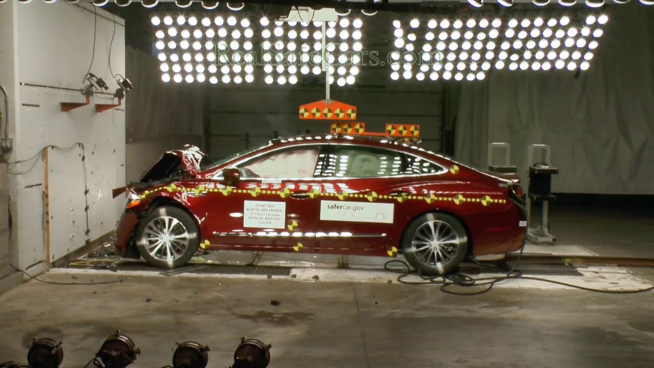 Buick LaCrosse (2017) Crash Tests (SidePole, Front, Side, RearEnd