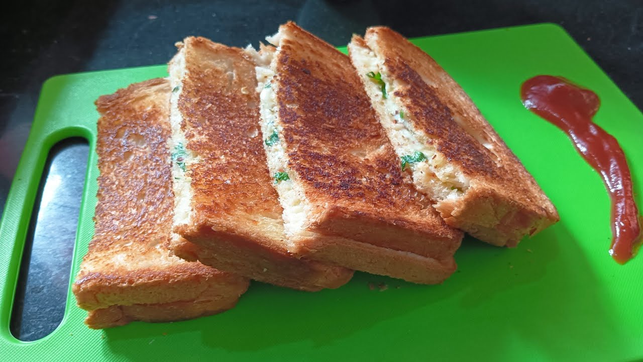 Easy And Simple Cheesy | Garlic bread - YouTube