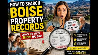 How to search Boise property records