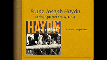 Haydn, String Quartet Op 17, no 4 - Video Score . Aeolian Quartet